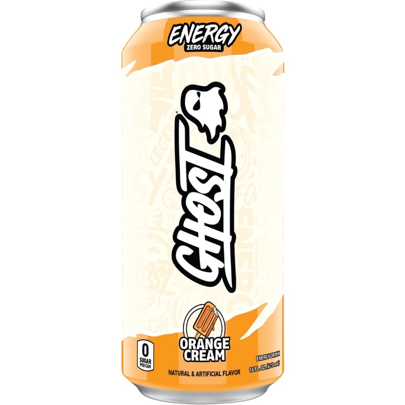 Ghost Orange Cream 12 Pack (16 oz Cans)