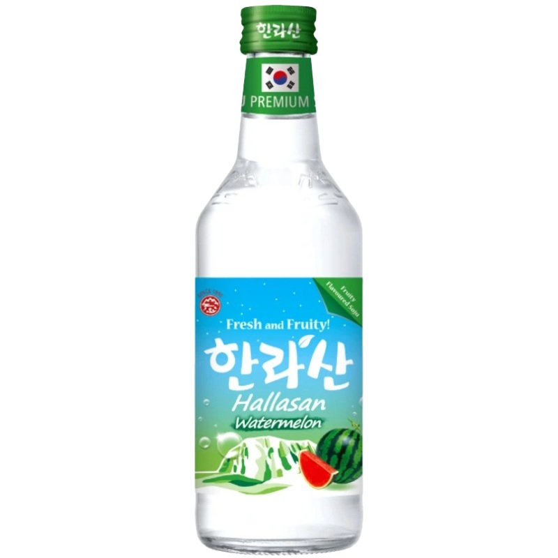 HALLASAN SOJU WATERMELON 375ML @ Windermere [1048336] 375 ml