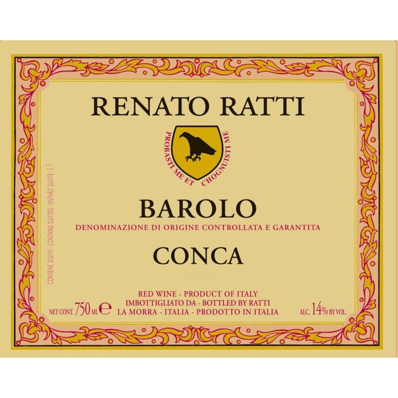 RENATO RATTI BAROLO CONCA 2018 750 mL