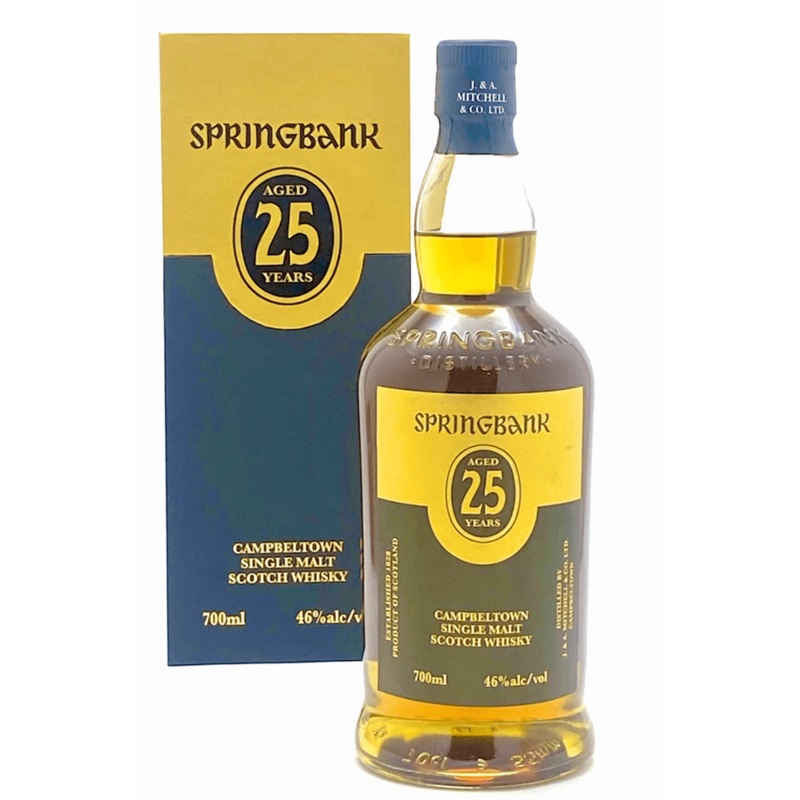 Springbank 25 Year Old Scotch Whisky