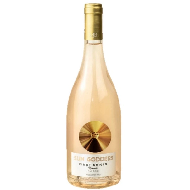 SUN GODDESS PINOT GRIGIO RAMATO DOC  750ML @ Sage Hill [1029884] 750 ml