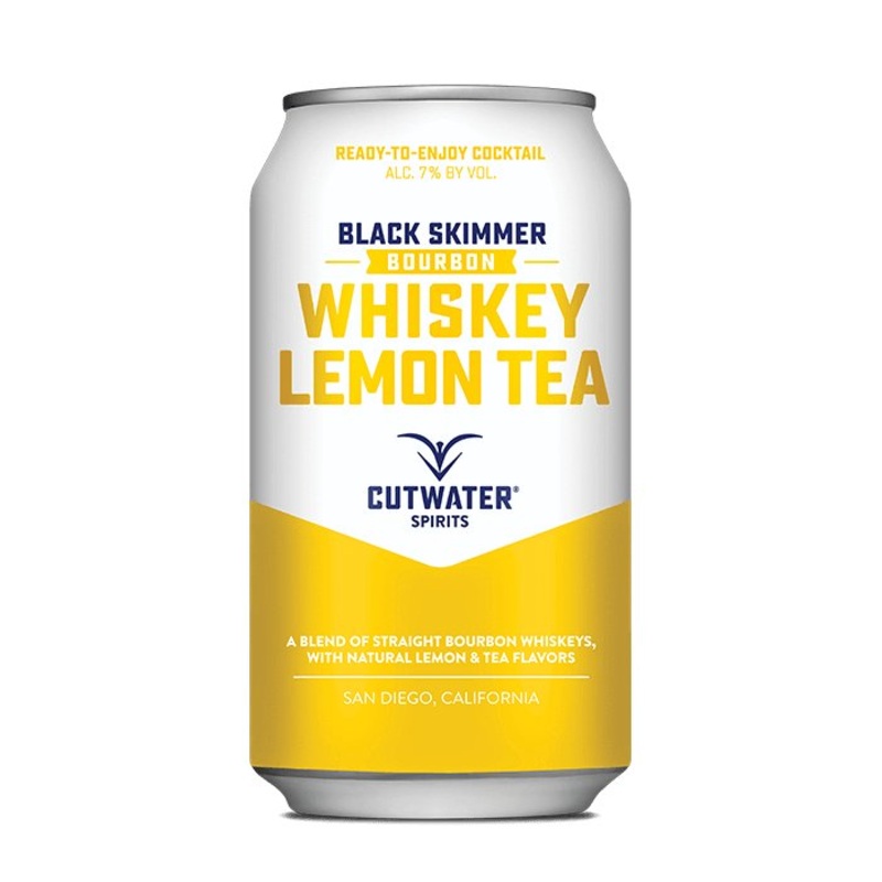 Black Skimmer Whiskey Lemon Tea (4 Pack – 12 Ounce Cans)