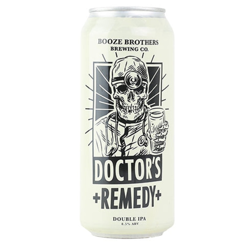 Booze Brothers/Black Plague Doctor’s Remedy DIPA 16OZ SINGLE CAN