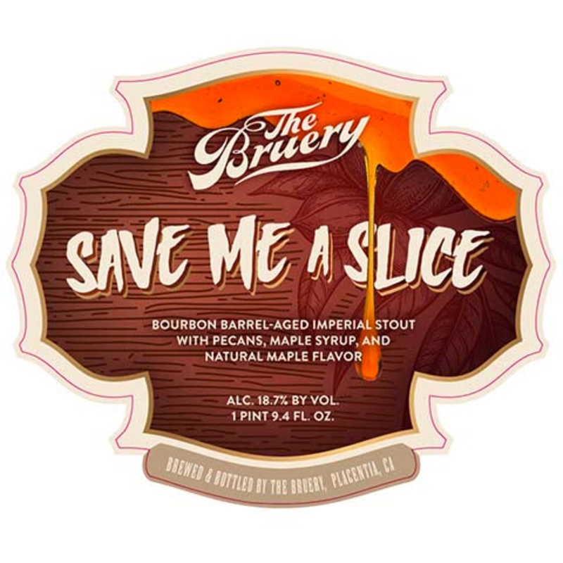 Bruery Save Me A Slice Imperial Stout 750ML BTL