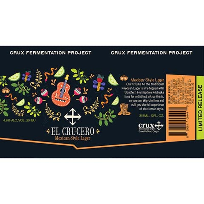 Crux El Crucero Lager 12OZ SINGLE CAN