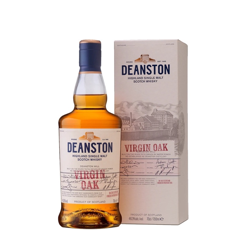 Deanston Virgin Oak Highland Single Malt Scotch 750mL