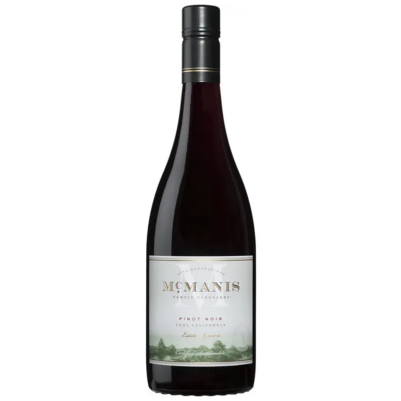 MCMANIS FAMILY VINEYARDS (WG) PINOT NOIR CALIFORNIA 750ML 750ML