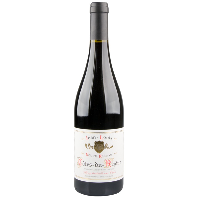 Red Wine Cotes Du Rhone Jean Louis Grand Reserve