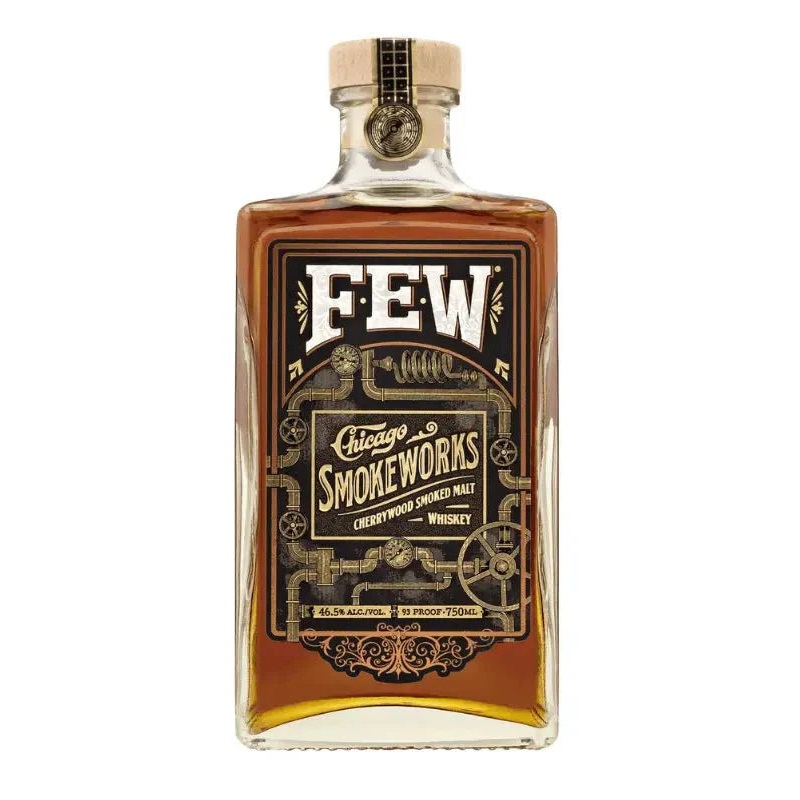 FEW Chicago Smokeworks Cherrywood Smoked Malt Whiskey 750mL