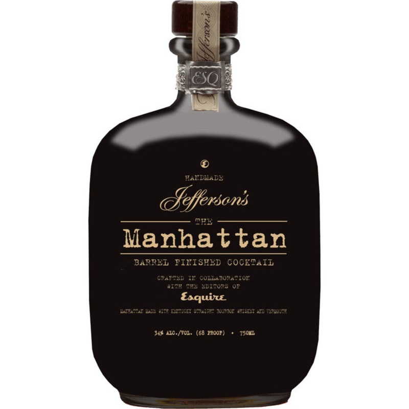 JEFFERSON’S THE MANHATTAN BARREL FINISHED COCKTAIL 68 750ML 750ML
