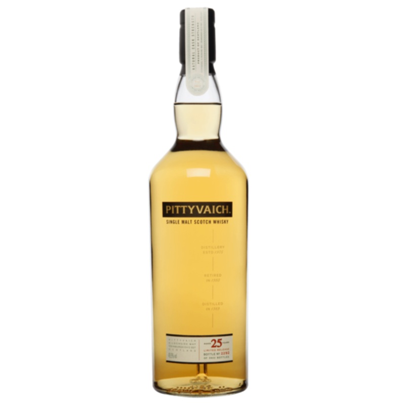 PITTYVAICH 25YR SINGLE MALT SCOTCH WHISKY 750ML @ MacTaggart Ridge [1011550] 750 ml