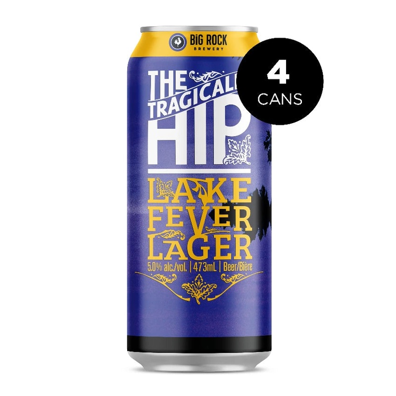TRAGICALLY HIP LAKE FEVER LAGER 473ML 4PK CAN @ Township [1033242] 1892 ml