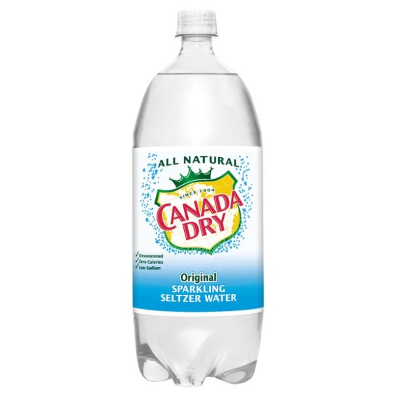 Canada Dry Seltzer 1LTR 1 Liter Bottle