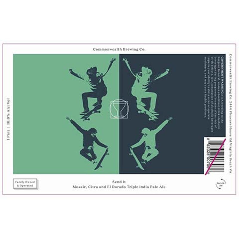 Commonwealth Send It TIPA 16OZ SINGLE CAN