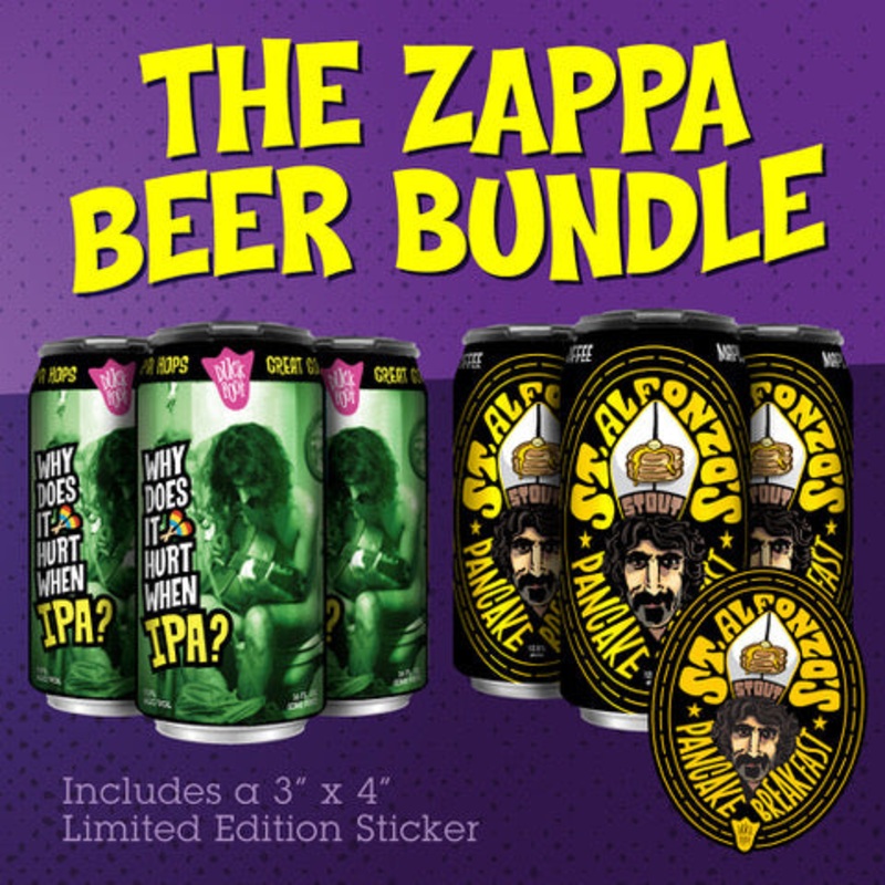 Frank Zappa Beer Bundle Gift Box Set 8PK 16OZ CAN