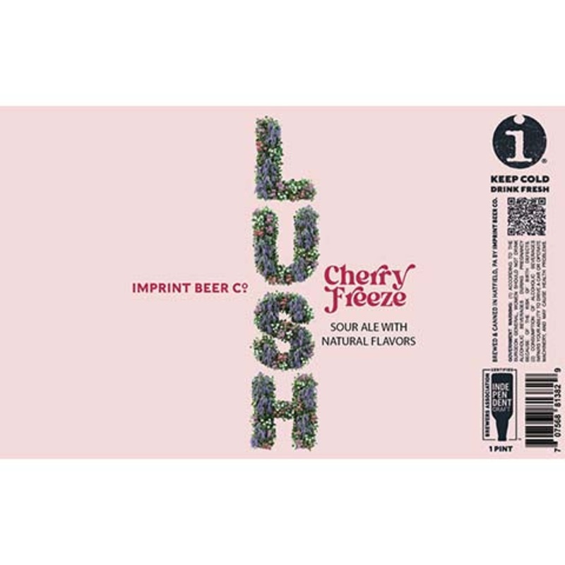 Imprint Cherry Freeze Lush Sour Ale 16OZ SINGLE CAN