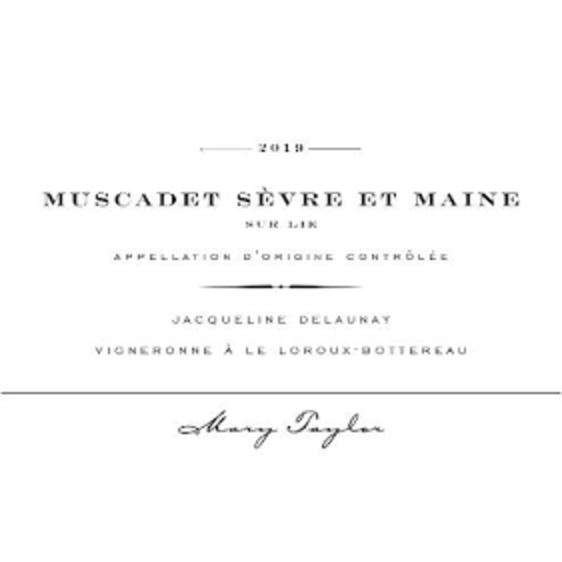 Mary Taylor Muscadet Sevre et Maine Jacqeline Delaunay
