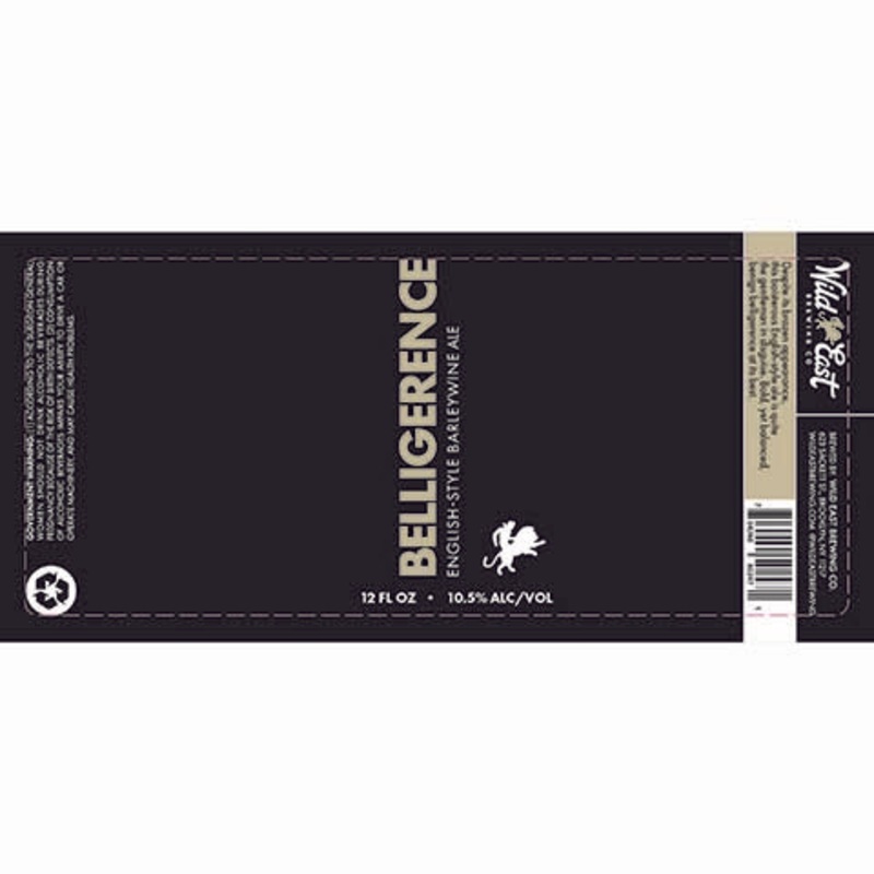 Wild East Belligerence Barleywine Ale 12OZ SINGLE CAN