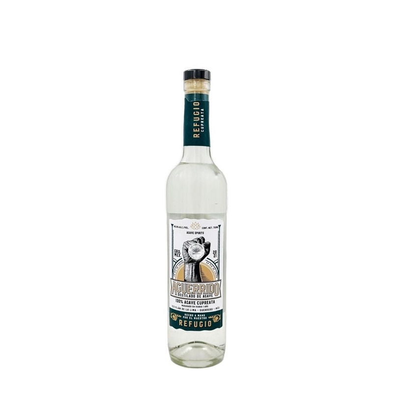 Aguerrido Destilado De Agave Tetitlan De La Lima Refugio 750mL