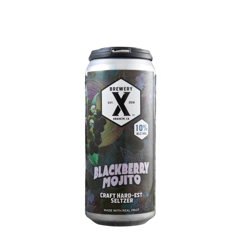 Brewery X Blackberry Mojito RTD Cocktail 10% 19.2 fl oz Can