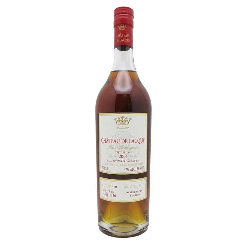 Chateau de Lacquy 2001 Vintage Baco # 320 Bas-Armagnac 750ML BTL