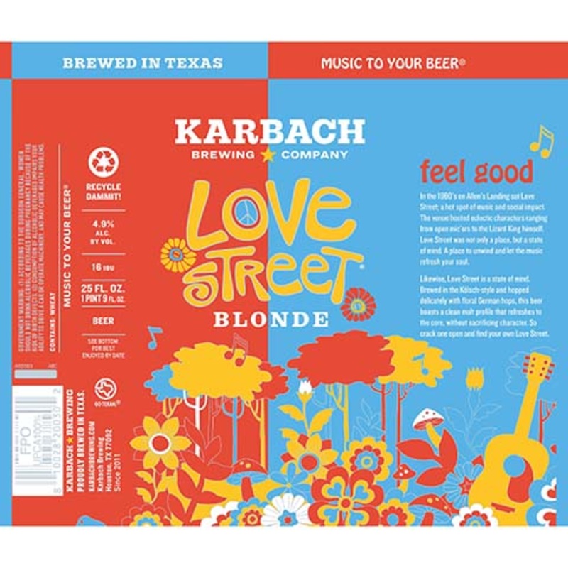Karbach Love Street Blonde 25OZ SINGLE CAN