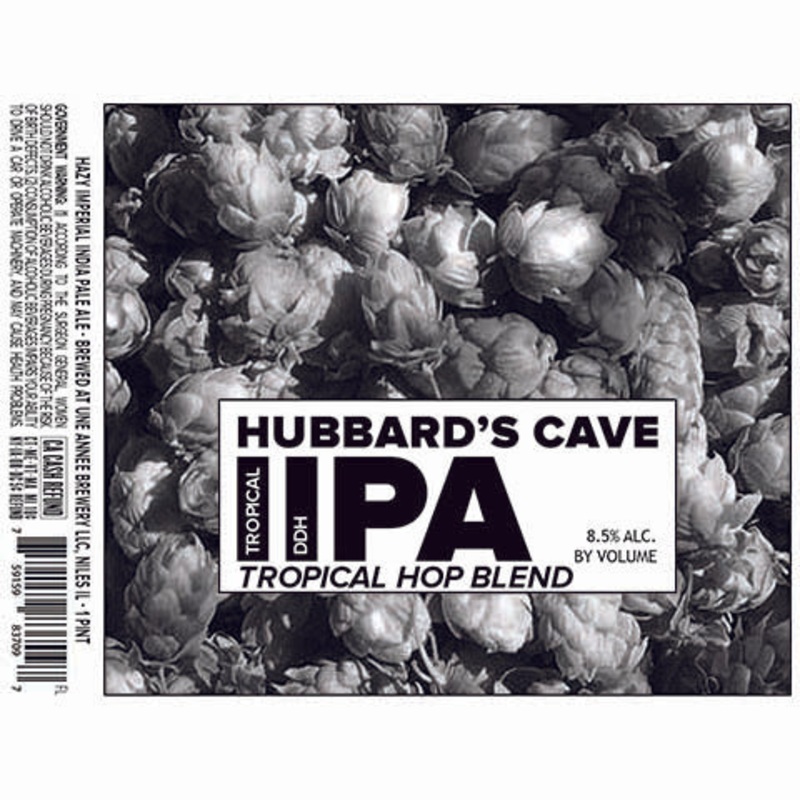 Une Annee Hubbard’s Cave Tropical DDH IIPA 16OZ SINGLE CAN