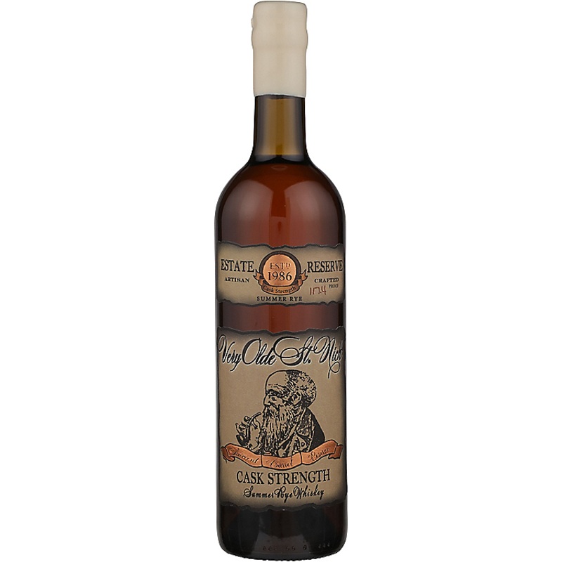 VERY OLDE ST. NICK SUMMER RYE WHISKEY CASK STRENGTH ESTATE RESERVE 119.1 750ML 750ML