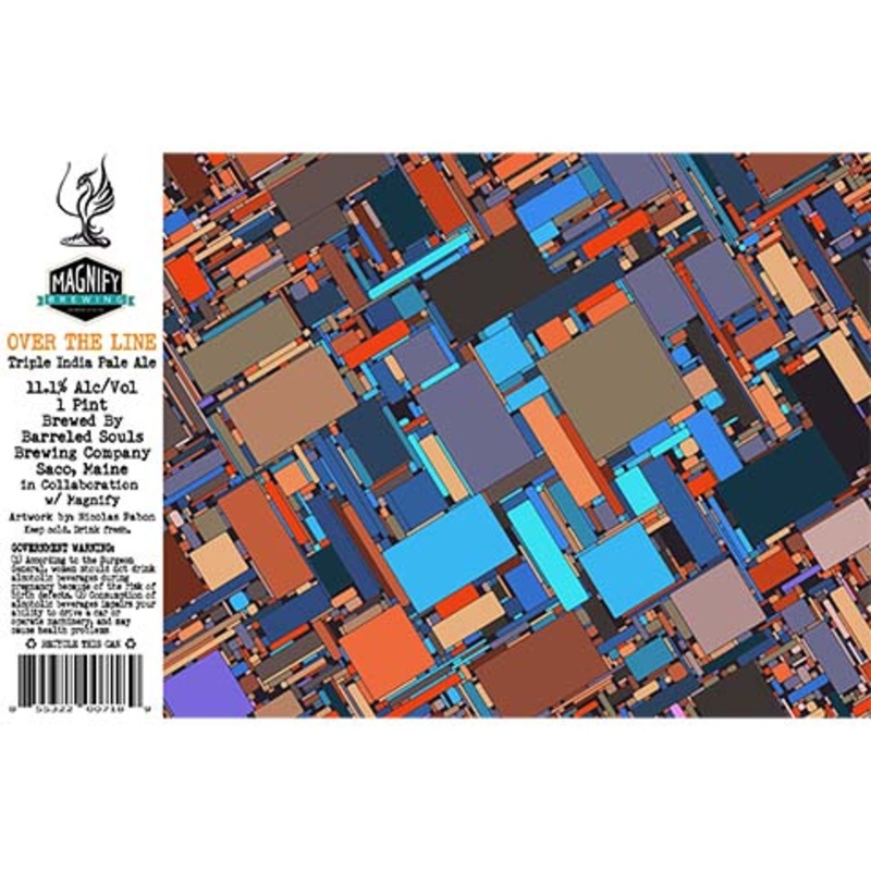Barreled Souls Over The Line TIPA 16OZ SINGLE CAN