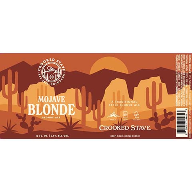 Crooked Stave Mojave Blonde Ale 12OZ SINGLE CAN