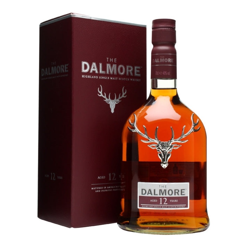 Dalmore Scotch 12yr Single Malt Scotch Whiskey