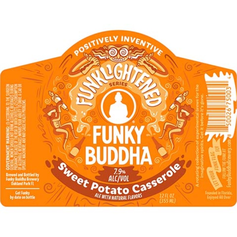 Funky Buddha Funklighted Sweet Potato Casserole Ale 12OZ SINGLE BTL
