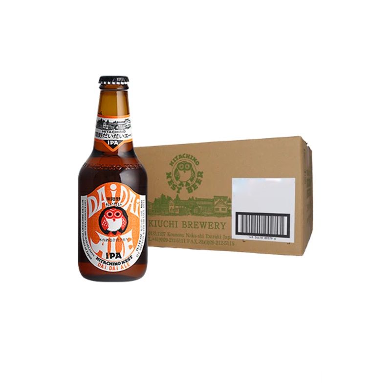 Hitachino Nest Dai Dai Ale Japanese Beer 330ml Bottle x24 (Case)