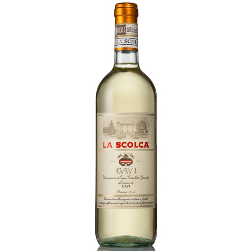 LA SCOLCA GAVI BIANCO SECCO WHITE LABEL 2021 750ML 750ML