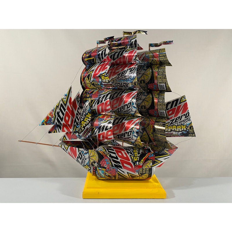 Mountain Dew Spark Zero Sugar Soda Can Ship