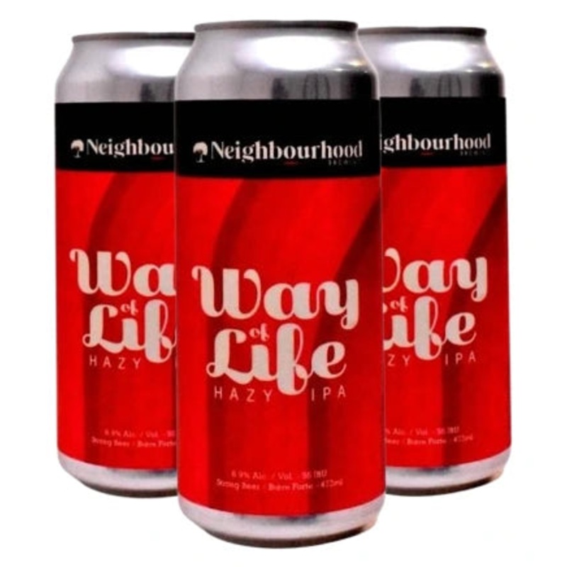 NEIGHBOURHOOD WAY OF LIFE HAZY IPA 473ML 4PK CAN @ Sage Hill [1037830] 1892 ml