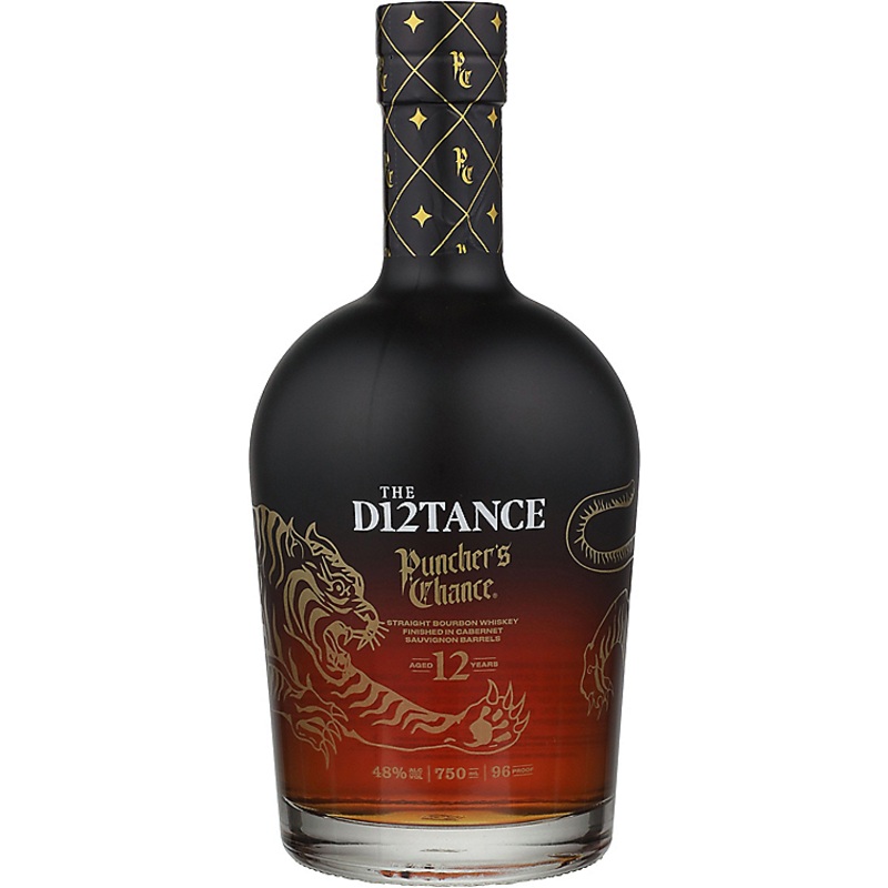 PUNCHER’S CHANCE STRAIGHT BOURBON THE D12TANCE FINISHED IN CABERNET SAUVIGNON BARREL 12 YR 96 750ML 750ML