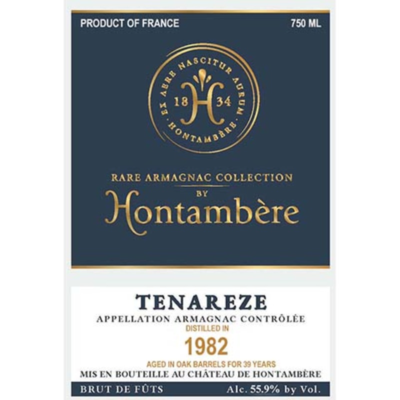 Rare Armagnac Collection by Hontambere 1982 750ML BTL