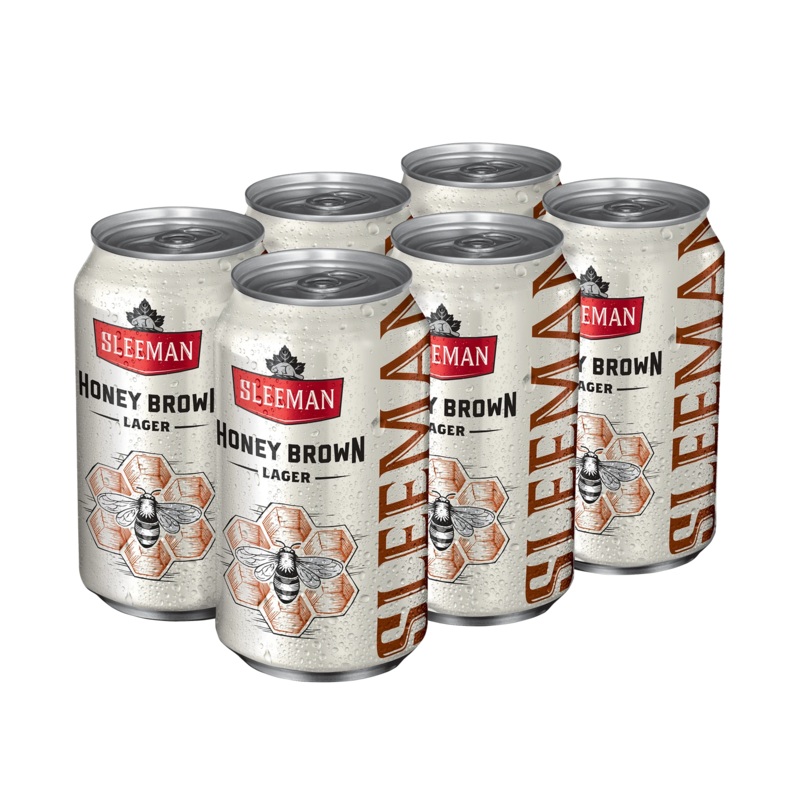 SLEEMAN HONEY BROWN LAGER 355ML 6PK CAN @ Township [1001227] 2130 ml
