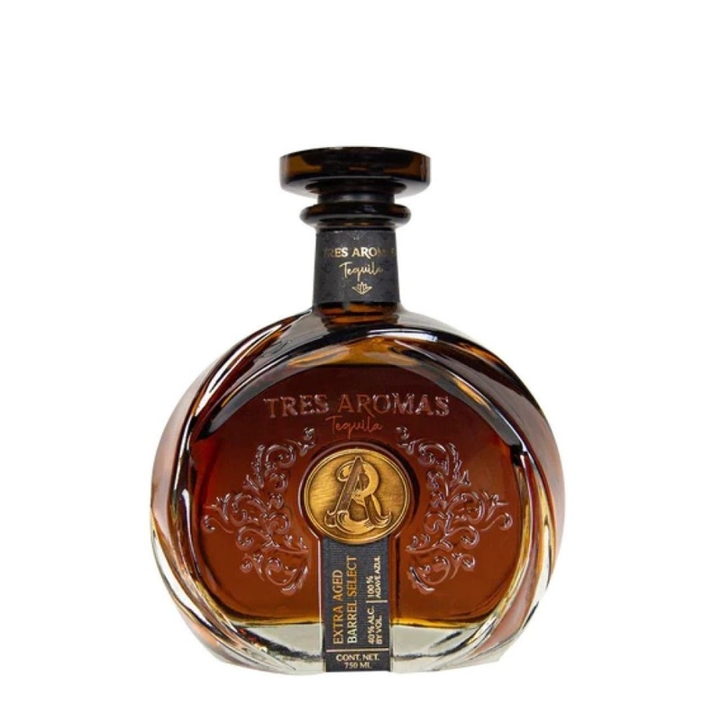 Tres Aromas Extra Aged Barrel Select Tequila 750mL