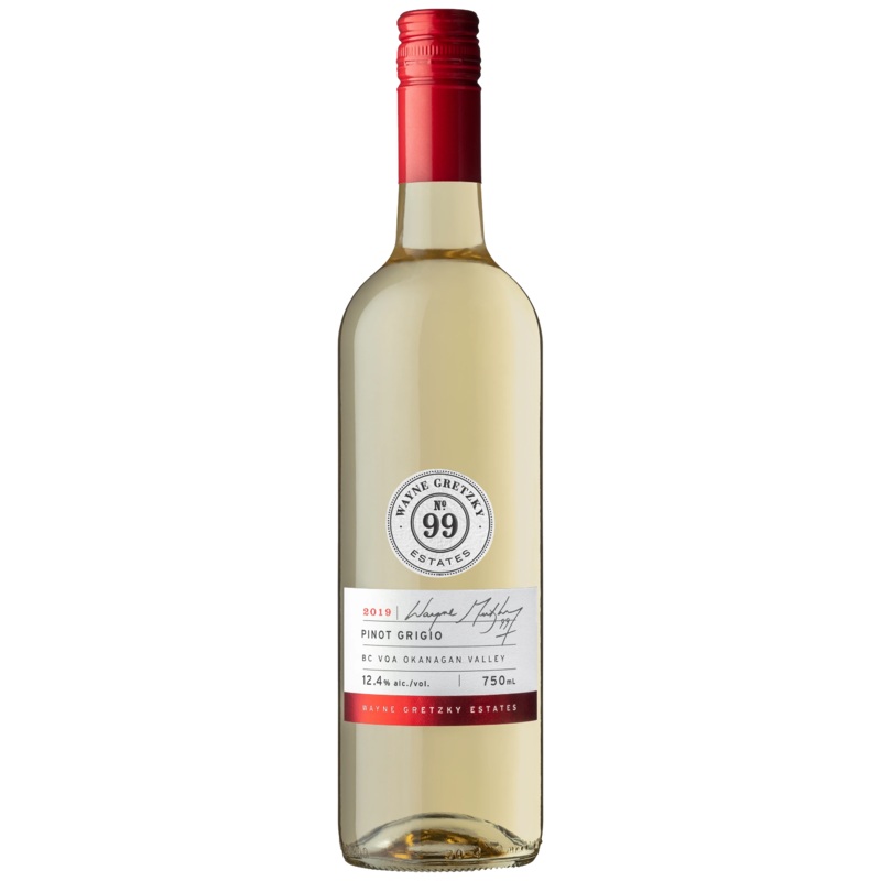 WAYNE GRETZKY PINOT GRIGIO VQA 750ML @ Airdrie [1000826] 750 ml