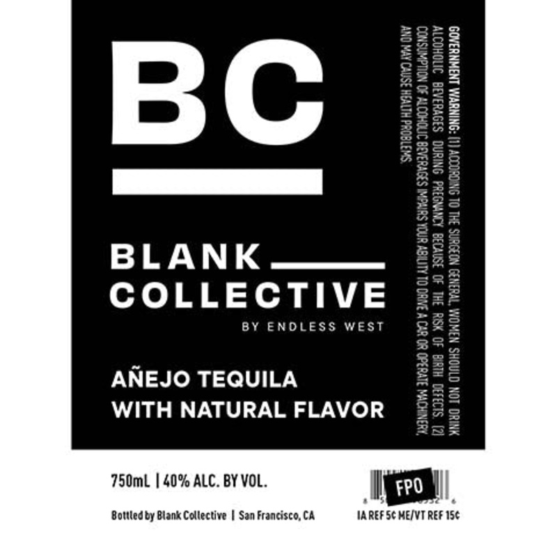 Blank Collective Anejo Tequila 750ML BTL