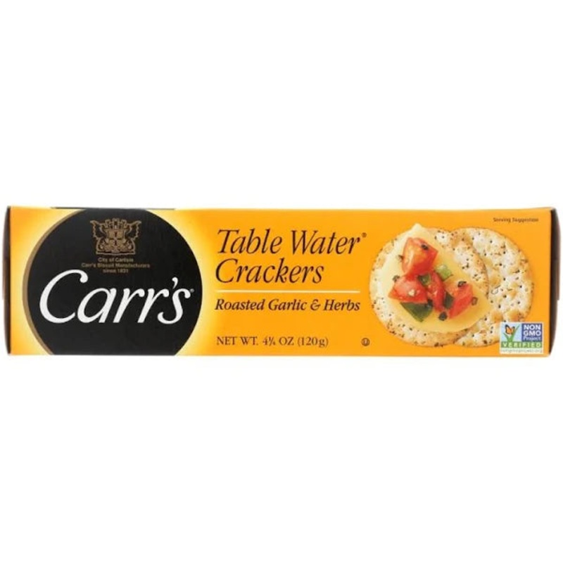 Carr’s Roasted Garlic and Herbs Cracker