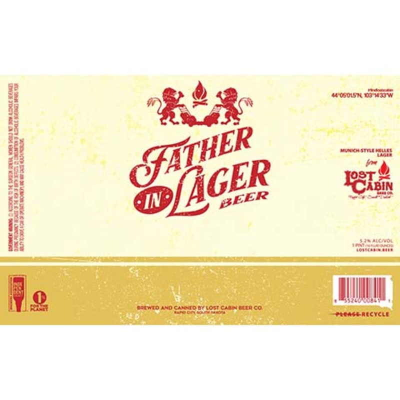 Lost Cabin Father in Lager 16OZ SINGLE CAN