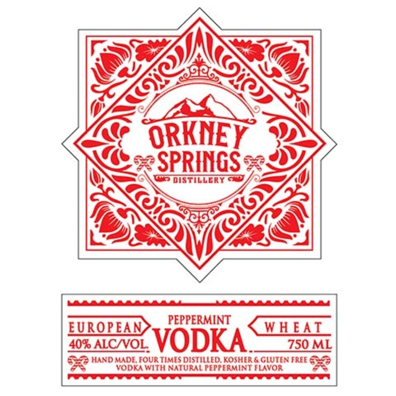 Orkney Springs Peppermint Vodka 750ML BTL