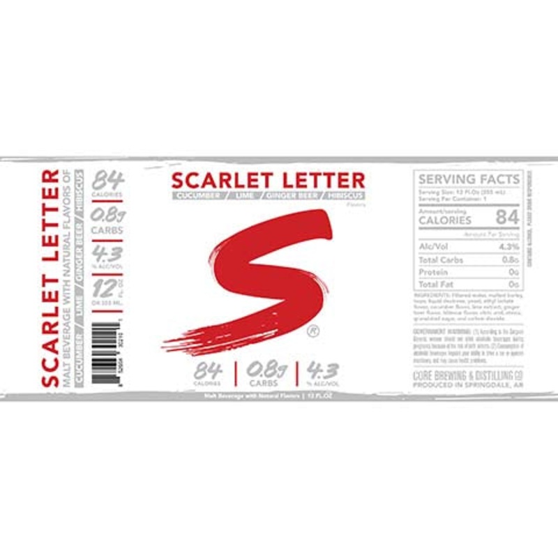 Scarlet Letter Red 12OZ CAN