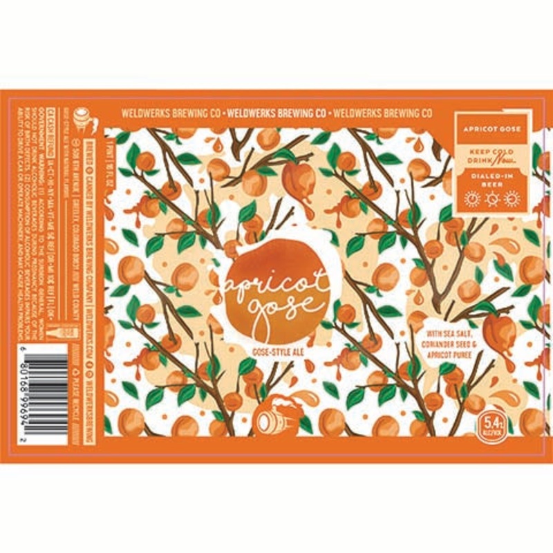 Weldwerks Apricot Gose 16OZ SINGLE CAN