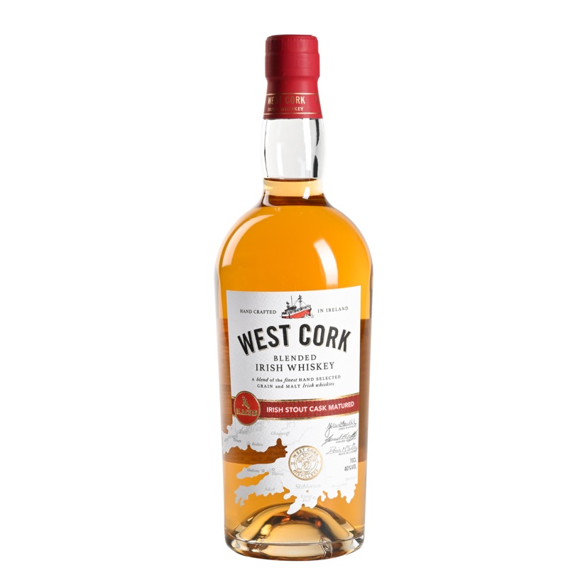 West Cork Whiskey Stout Cask 750ML 750ml Bottle