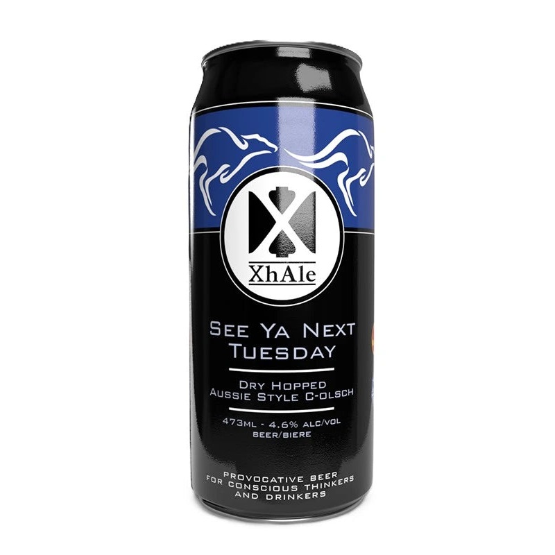 XHALE SEE YA NEXT TUESDAY AUSSIE KOLSCH 473ML 4PK CAN @ Airdrie [1033764] 1892 ml