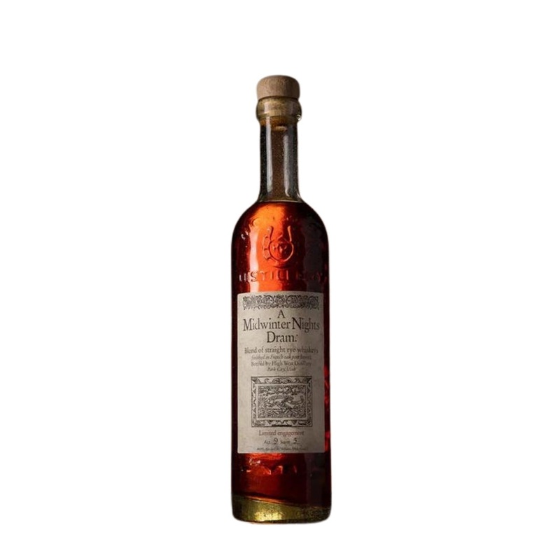 A Midwinter Night’s Dram Rye Whiskeys Finished in Port Barrels Limited Engagement 750mL